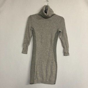 Athleta Women Mock Neck Sweater Dress Size XXS Extra Fine Merino Wool M021 -30
